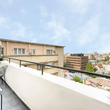 Superb Views 3Br Midtown Flat - 3 Balconies Apartment Bucharest Exterior photo